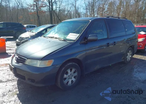 2004 Honda Odyssey Ex from USA, damaged, VIN 5FNRL18654B084966